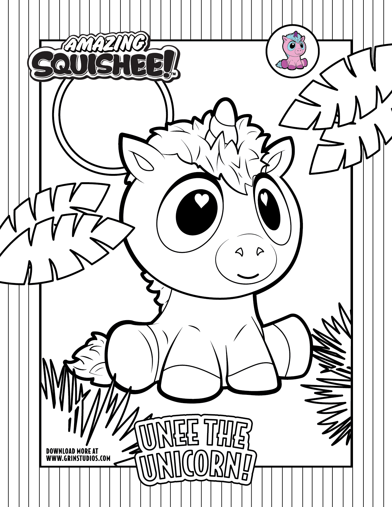 Unee the Unicorn Amazing Squishee!