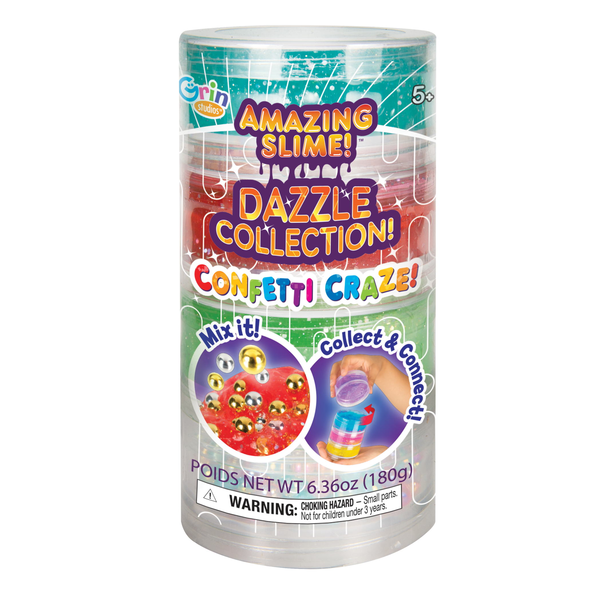 Razzle Dazzle Slime Neon Green Glitter, Cut Size - Fine Cut (1/64), 2 Oz